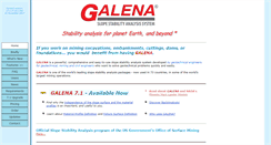 Desktop Screenshot of galenasoftware.com