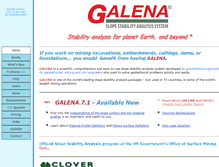Tablet Screenshot of galenasoftware.com